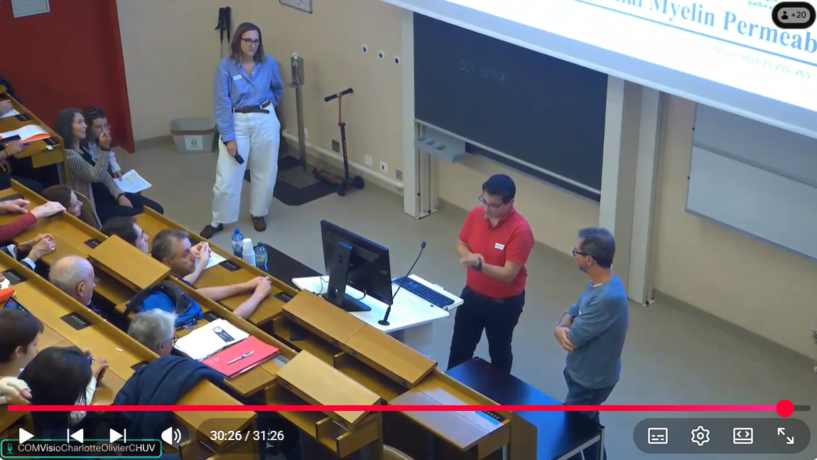 Illustration de l'actualité : Retour sur la conférence Charcot-Marie-Tooth (CHUV, 2025)